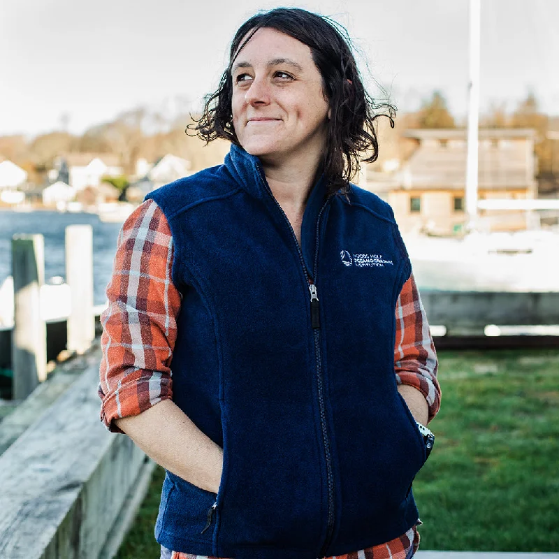 Act Fast Women's Fleece Logo Vest