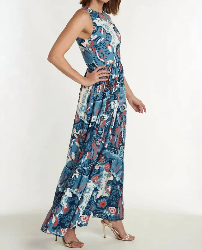 Blowout Deals Trocadero Maxi Dress In Jubilee Seafoam