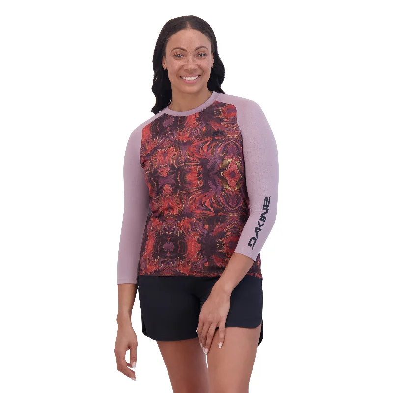 Discount Mania Syncline 3/4 Jersey Women's - Day Tripping / Quail