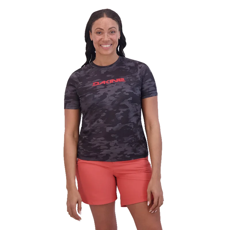 Deal Dash Syncline Short Sleeve Jersey Women's - Black Vintage Camo