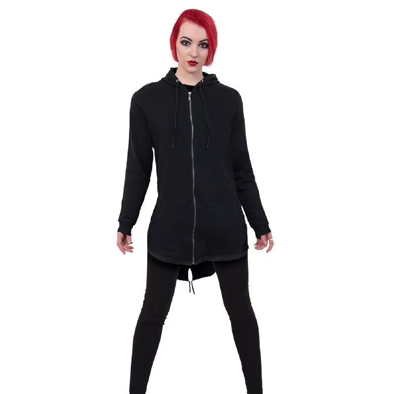 Special Price Oversized Fishtail Zipper Hoodie
