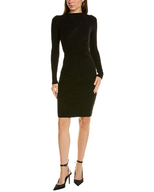 Last Chance Serenette Ribbed Midi Dress