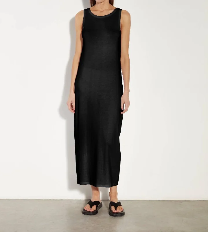 New Markdowns Supima Cotton Dress In Black
