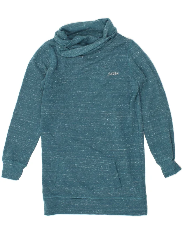 Price Break SALTROCK Womens Jumper Dress UK 10 Small  Turquoise Flecked