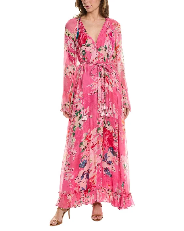 Don't Wait Hemant & Nandita Braided Belt Maxi Dress