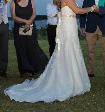 Amazing Deals David's Bridal Boho style size 8