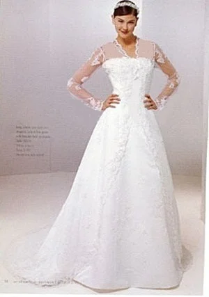 Final Markdown David's Bridal Bridal Coat and Dress