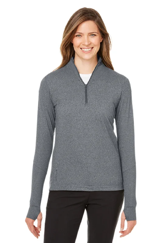 Best Bargains Spyder Womens Spyre UPF 40+ 1/4 Zip Sweatshirt - Polar Grey Frost