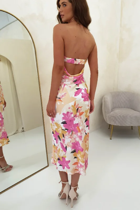 Daily Specials Kerstie Printed Midi Dress | Mixed Print