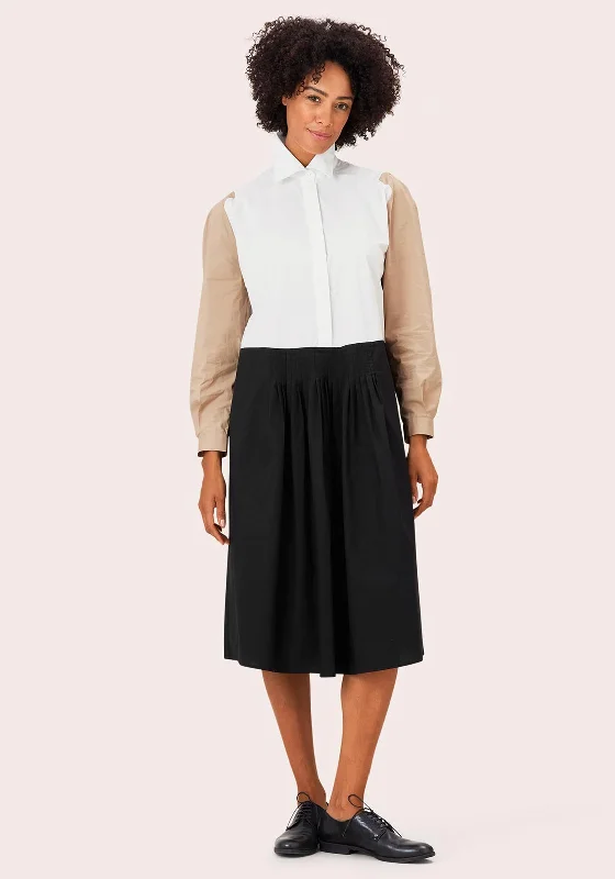Deal Explosion Masai Neja Colour Block Dress, Black Multi