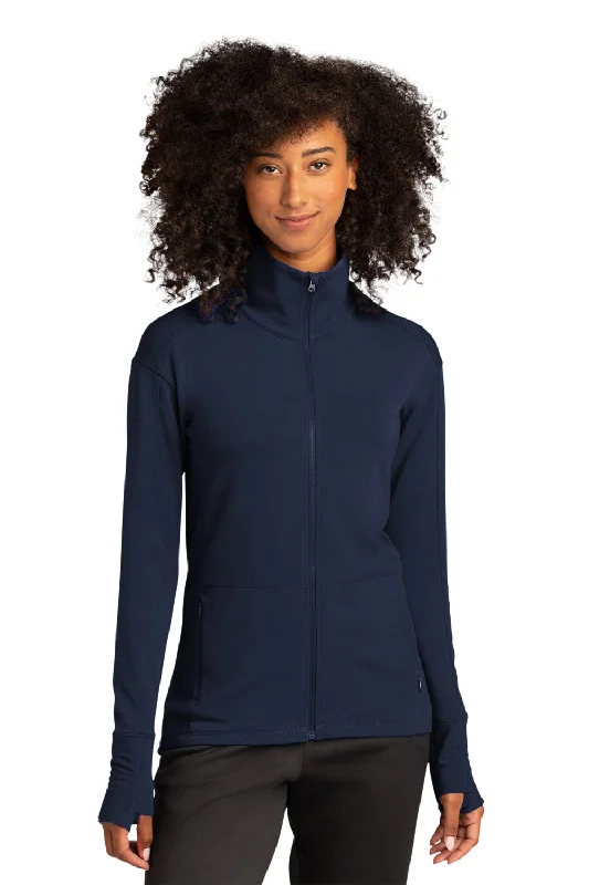 Best Deals Sport-Tek Womens Flex Fleece Moisture Wicking Full Zip Sweatshirt w/ Pockets - True Navy Blue Best Deals Sport-Tek Womens Flex Fleece Moisture Wicking Full Zip Sweatshirt w/ Pockets - True Navy Blue