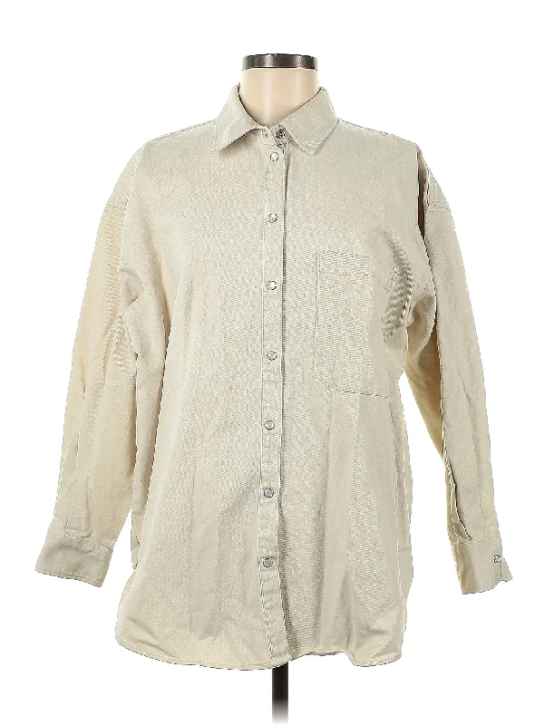 Price Drop Alert Long Sleeve Button Down Shirt