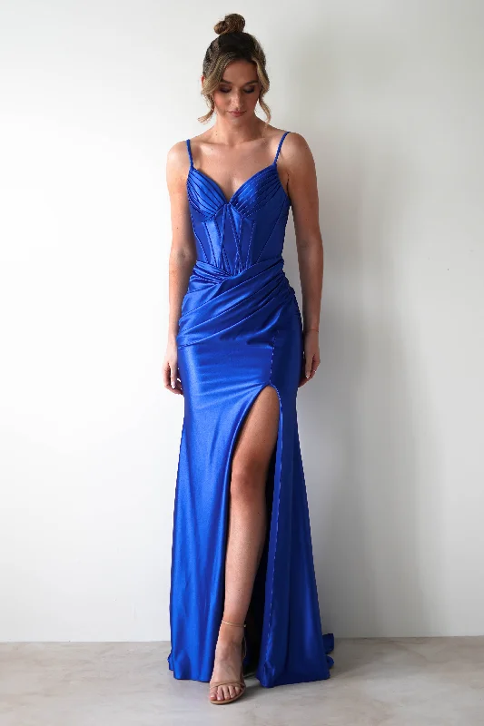 Super Sale Meaghan Bodycon Gown | Royal Blue