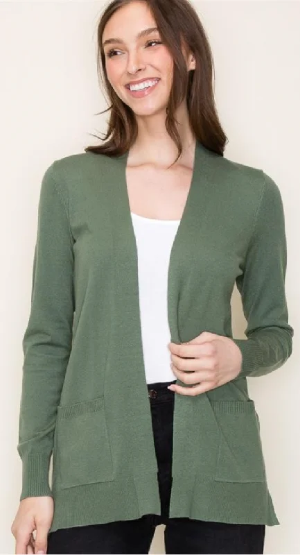 Limited Availability Everyday Kale Cardigan