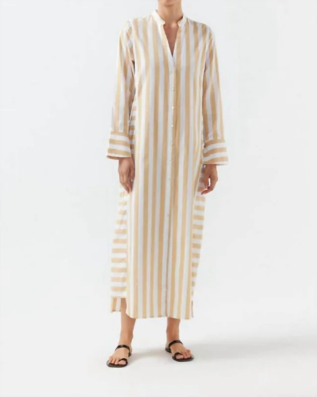 Bargain Prices Jude Shirtdress In Sand Stripe