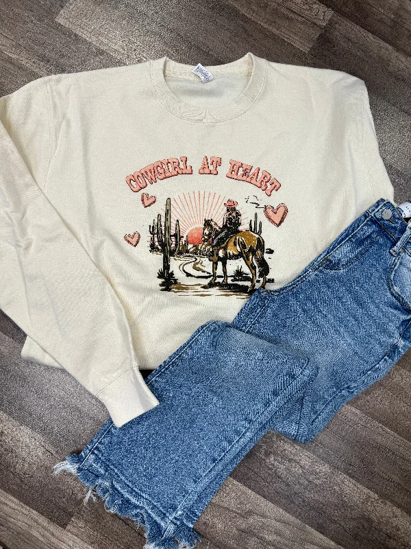 Holiday Sale Western Graphic Crewneck