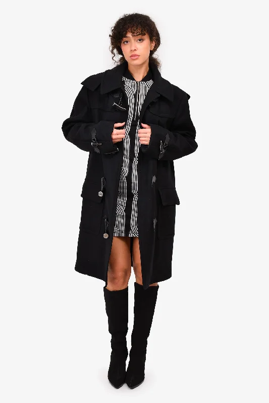 Price Blitz Hermès Black Cashmere 'Liverpool' Coat Size 50 Mens