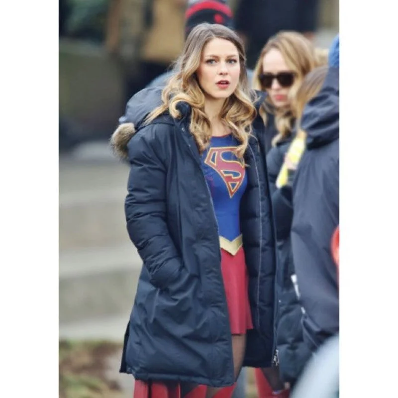 Unmissable Offer Kara Danvers Supergirl Puffer Coat