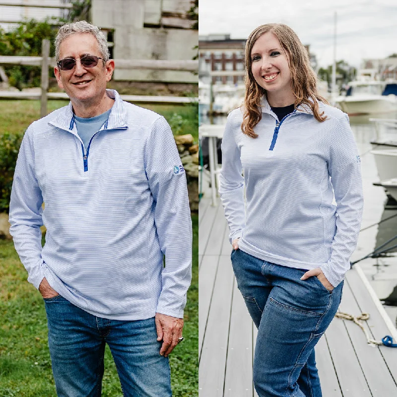 Year-End Sale WHOI Logo Quarter-Zip