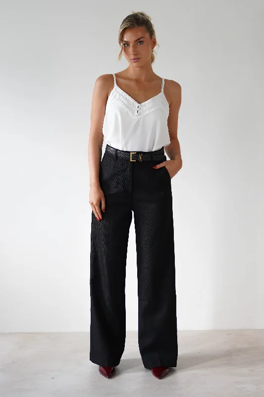 Price Slash Carey Tailored Pants | Black