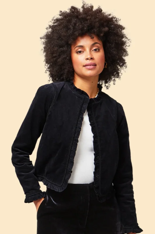 Lowest Price Frances Corduroy Jacket | Black