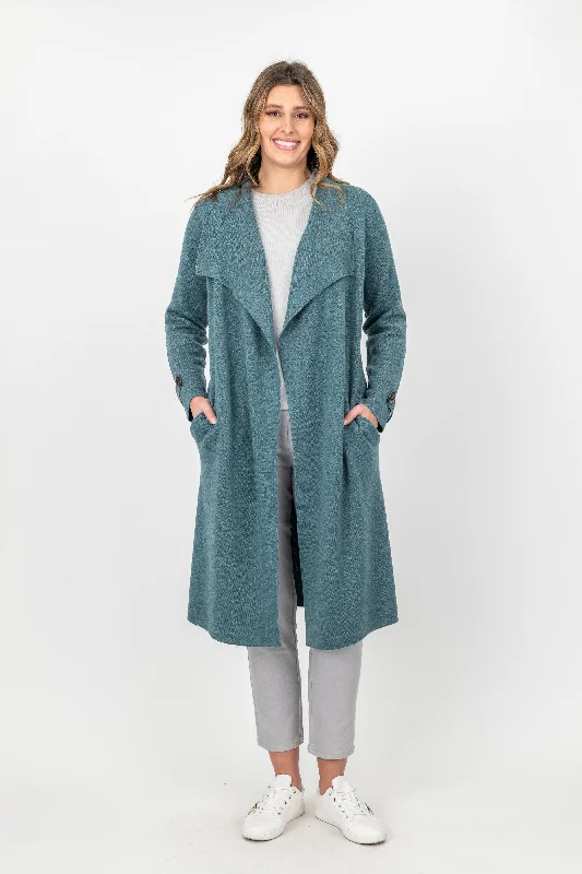Special Offer Vivid Wool Blend Coat (Black, Red or Denim)