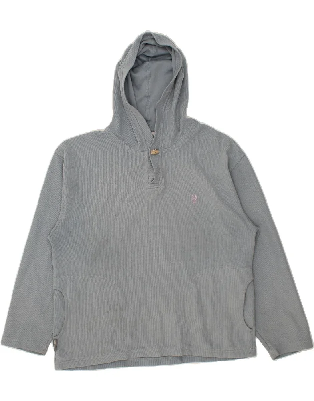 Price Drop FAT FACE Womens Oversized Hoodie Jumper UK 12 Medium  Blue Cotton
