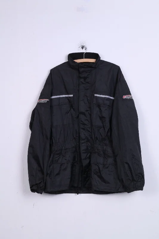 Best Bargains Spada Womens XXL Jacket Black Waterproof Windstoper Light Top Waistband