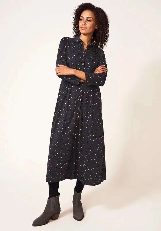 Fantastic Deals White Stuff Carmen Jersey Shirt Dress, Dark Grey
