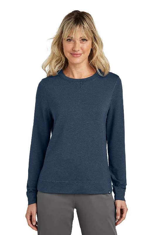 Fantastic Deals TravisMathew Womens Long Weekend Crewneck Sweatshirt - Heather Blue Nights Fantastic Deals TravisMathew Womens Long Weekend Crewneck Sweatshirt - Heather Blue Nights