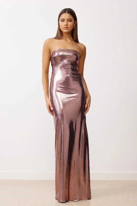 Super Deal Osiris Dress - Copper