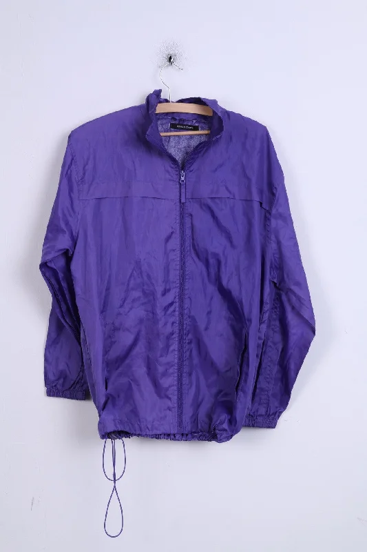 Lowest Price Dunnes Stores Womens S Jacket Purple Windbreaker Hood Light Top