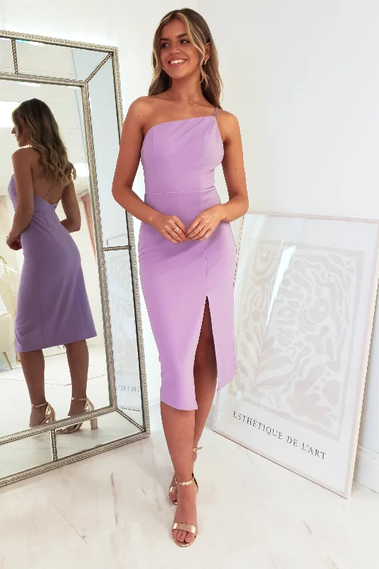 Lowest Price Sophia Bodycon Midi Dress | Lilac