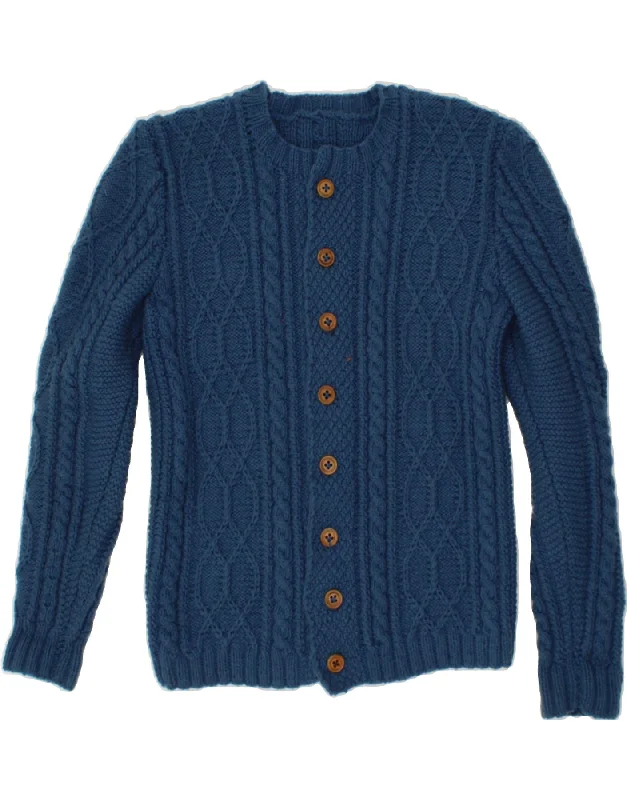 Deal of the Week VINTAGE Womens Cardigan Sweater UK 12 Medium Navy Blue