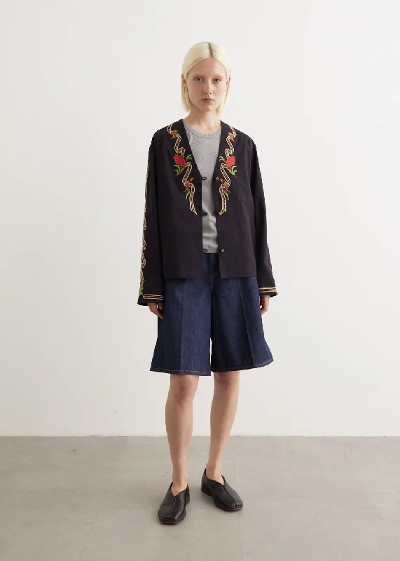 Friends and Family Sale Ribbon Hollyhock Jacket