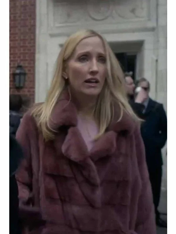 Online Exclusive Janel Moloney The Undoing Shearling Coat