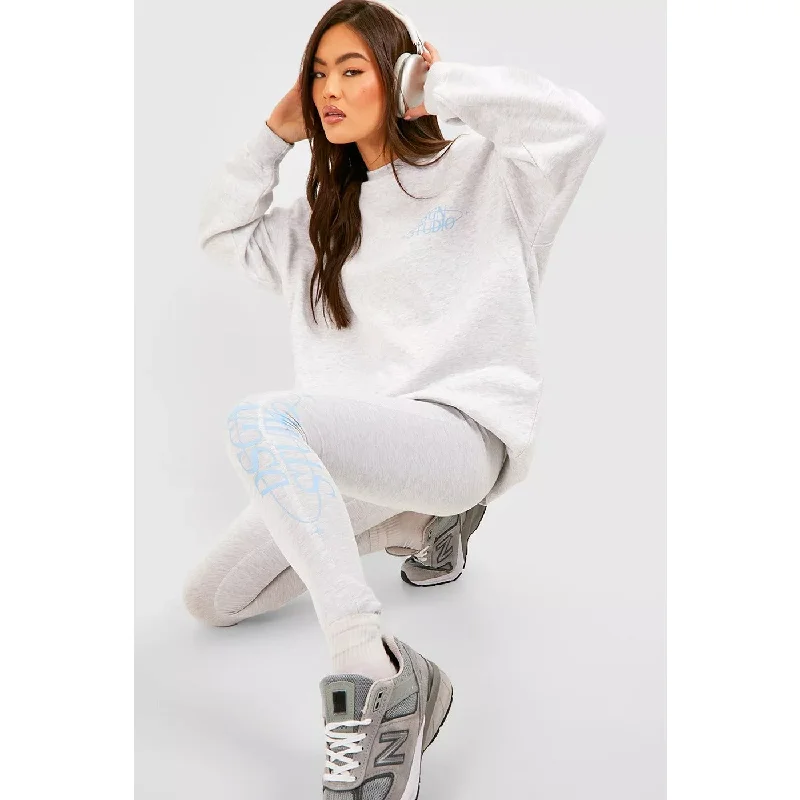 Low Prices DSGN STUDIO Oversized Logo Sweatshirt