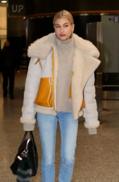 Deal of the Week Hailey Bieber Fur Coat