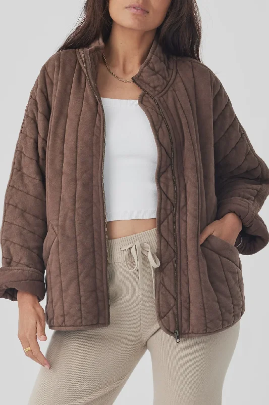 Super Bargain Tessa Jacket - Chocolate