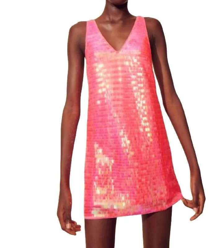 Discount Days Dorah Mini Dress In Pink