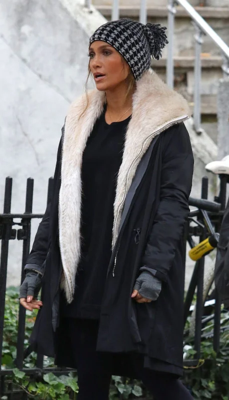 Online Only Jennifer Lopez Second Act Fur Coat