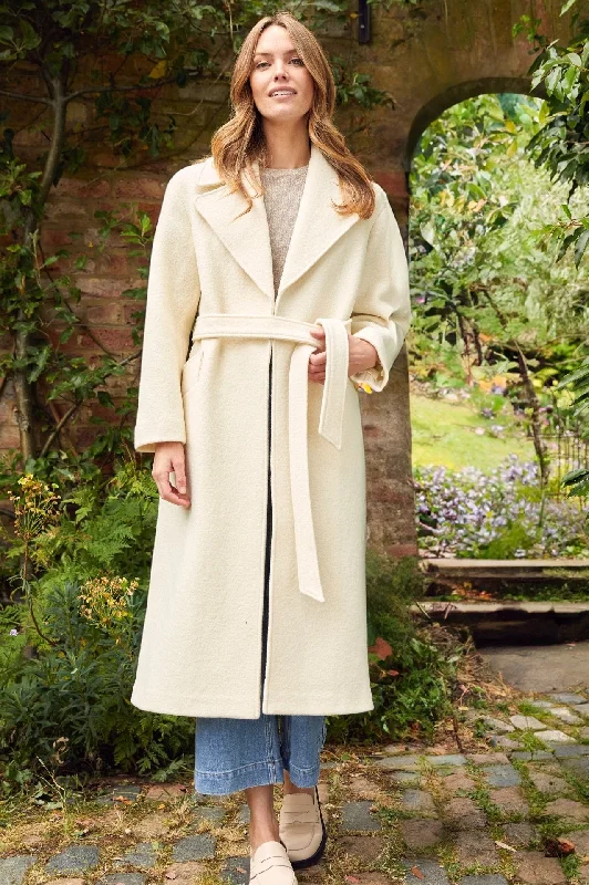 While Supplies Last Wool Coat | Cream