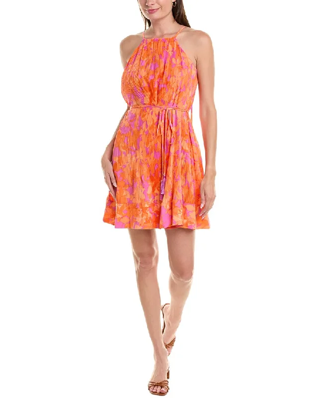 Super Savings Taylor Pleated Crepe Dress
