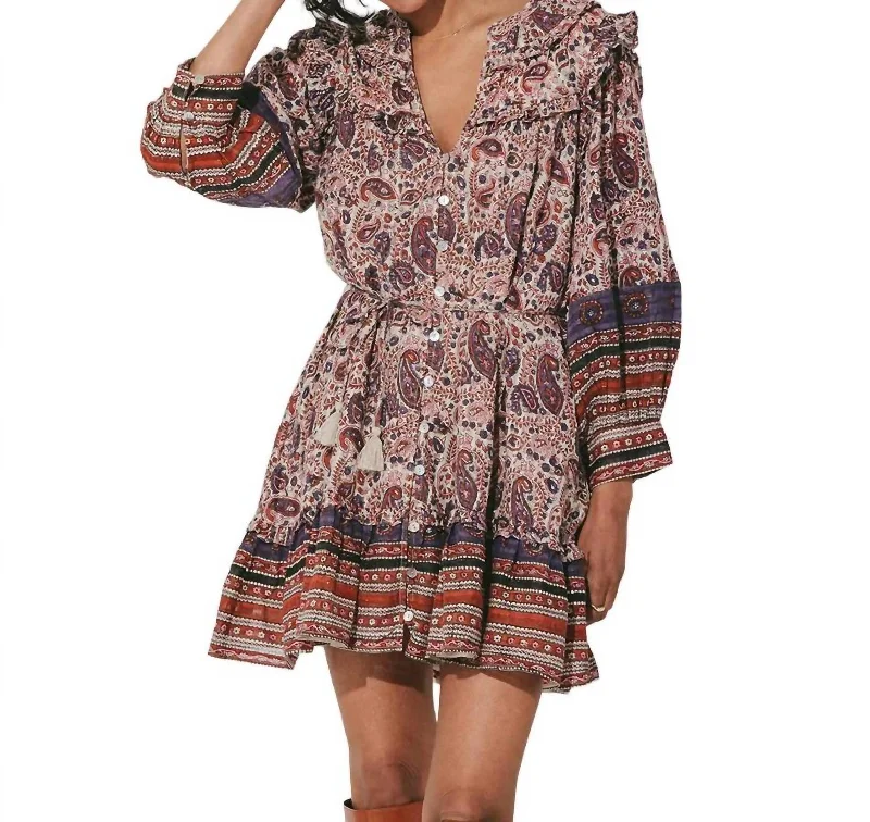 Bargain Bin Reign Mini Dress In Laurel