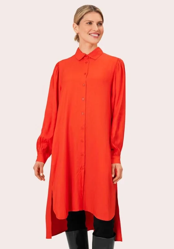 Quick Sale Masai Nydema Shirt Dress, Red Clay