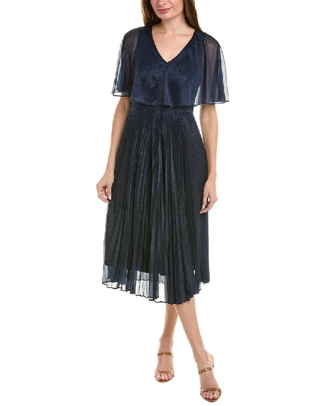 Special Savings Maison Tara Glitter Mesh Midi Dress
