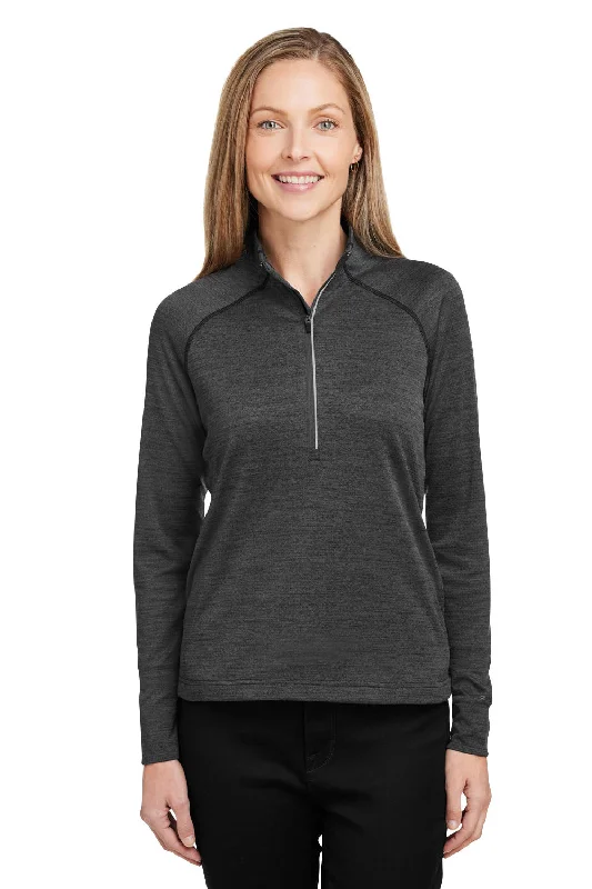 Price Drop Alert Spyder Womens Mission 1/4 Zip Sweatshirt w/ Pockets - Black