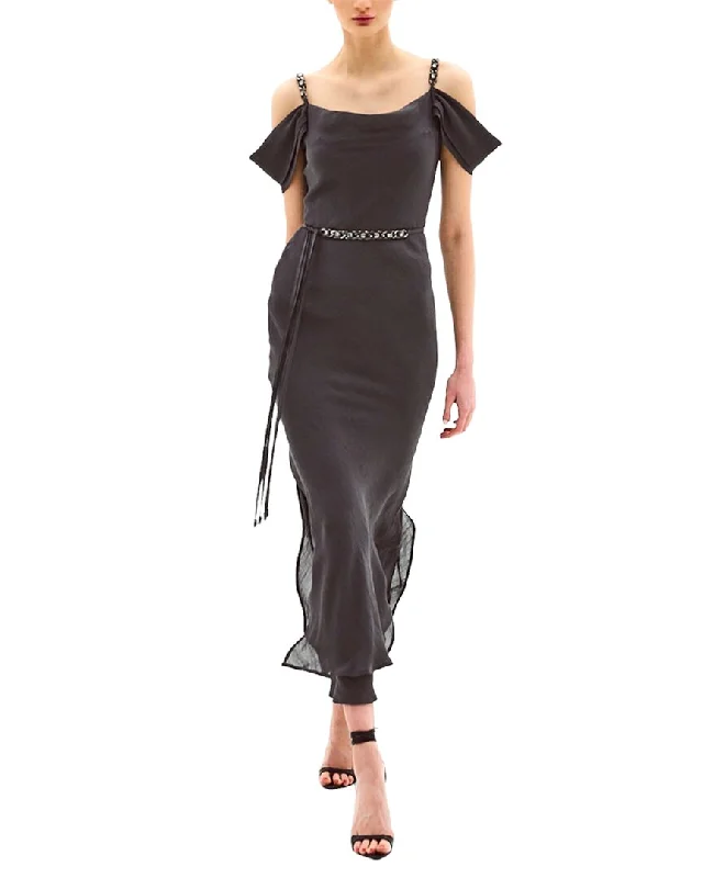 Buy More, Save More BGL Silk-Blend Midi Dress