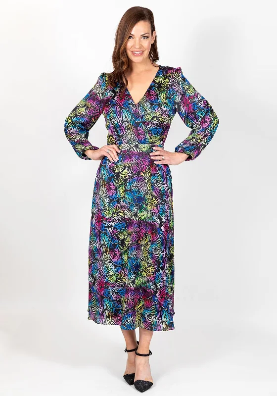 Bargain Prices Ella Boo Butterfly Print Maxi Dress, Multi