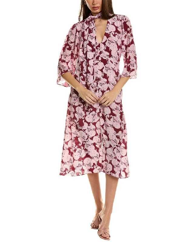 Today’s Deal Equipment Julianne Silk Midi Dress
